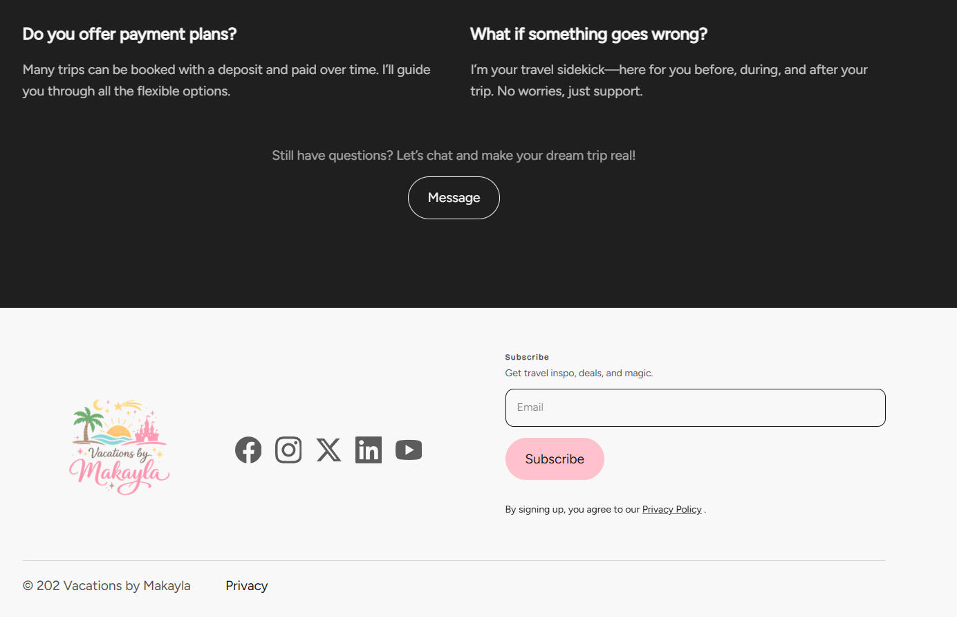 Vacations by Makayla